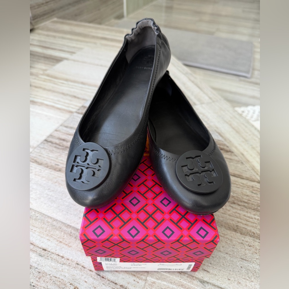 Tory Burch Minnie Travel Ballet Flats